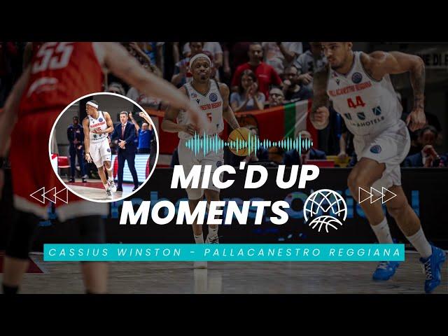 "GREAT DAY TO HAVE A GREAT DAY" Mic'd Up Moments - Cassius Winston - Player #BasketballCL