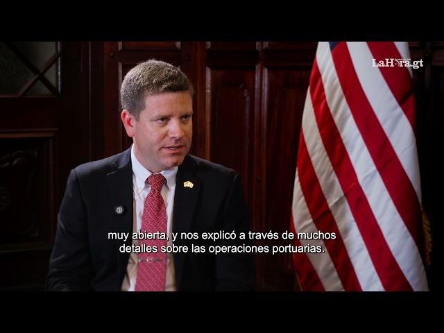 Adriel McConnell por presencia China en los puertos: no hemos visto nada que preocupe