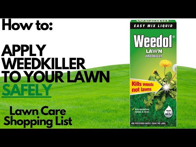 How To Apply Weedkiller To Your Lawn | Weedol -  (BEGINNERS GUIDE) | How To Clean Knapsack Sprayer