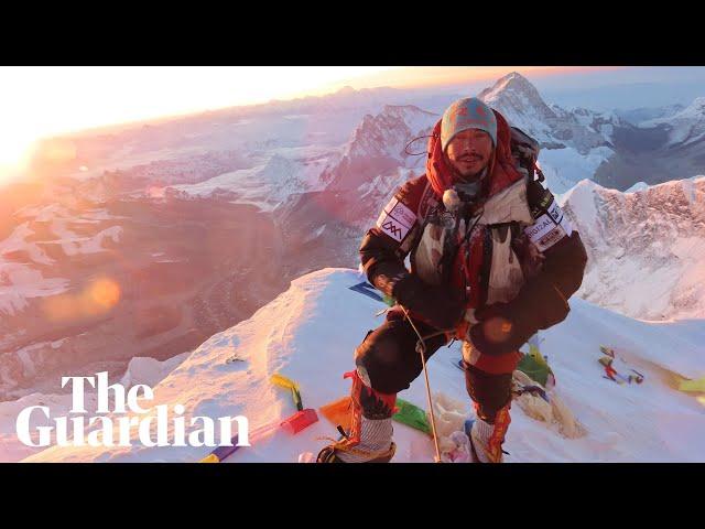 Nirmal Purja climbs world's 14 highest peaks in record-breaking 189 days