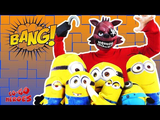 Аниматроник ФОКСИ из игры ПЯТЬ НОЧЕЙ С ФРЕДДИ! - Go Go Heroes