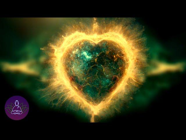 HEART & BRAIN Coherence & Harmony | 639Hz Heart Chakra + 6Hz Theta + 0.1Hz Delta Waves Binaural Beat