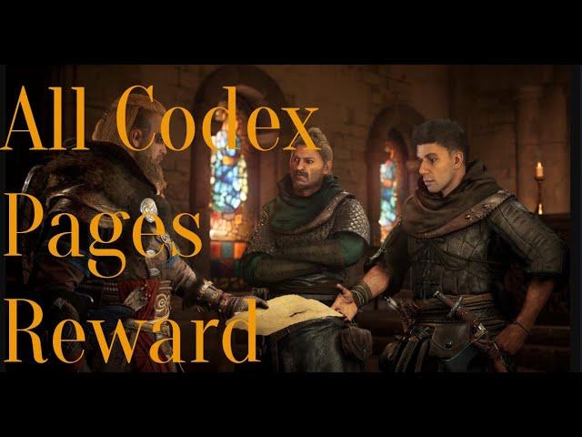 Assassin's Creed® Valhalla | All Codex Pages reward