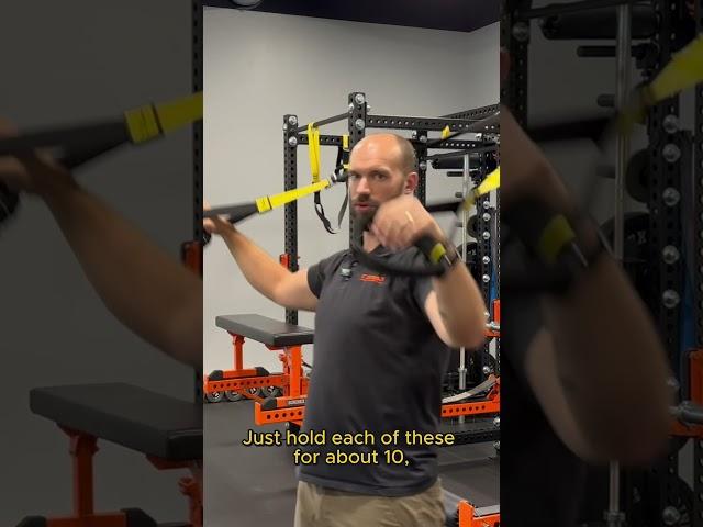 Corax Exercise Tip: Stretching with the TRX straps