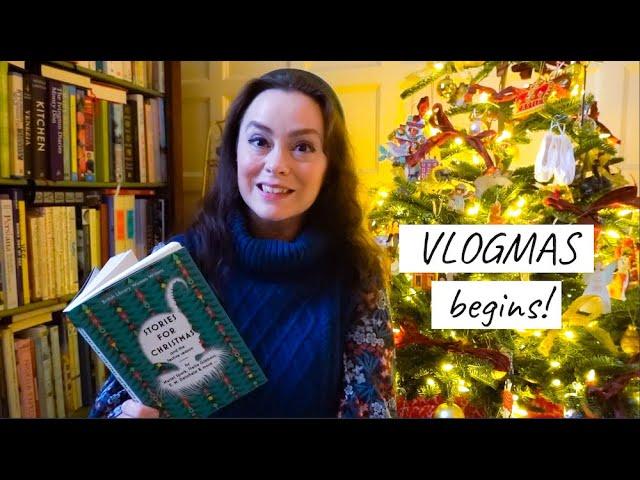 COSY CHRISTMAS READING VLOG / Christmas Books & Tree Decorating!