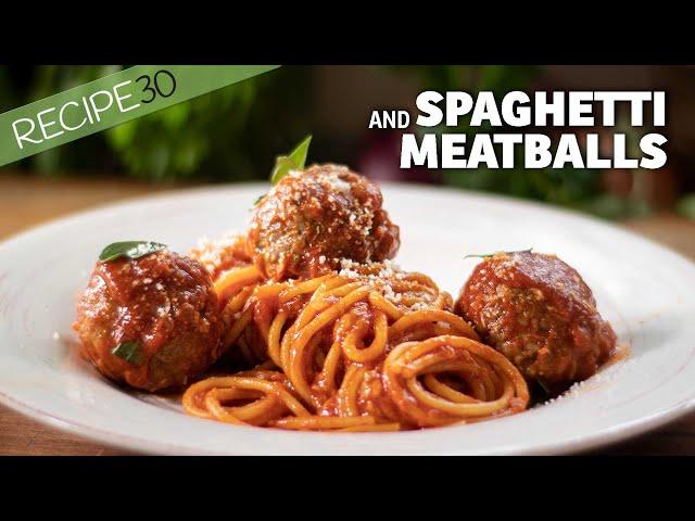 Spaghetti and Meatballs, Your New Favorite Recipe!