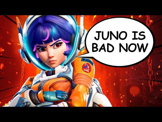 This Juno Got Flamed For Not Healing Enough... What Really Happened? | Overwatch 2 Spectating