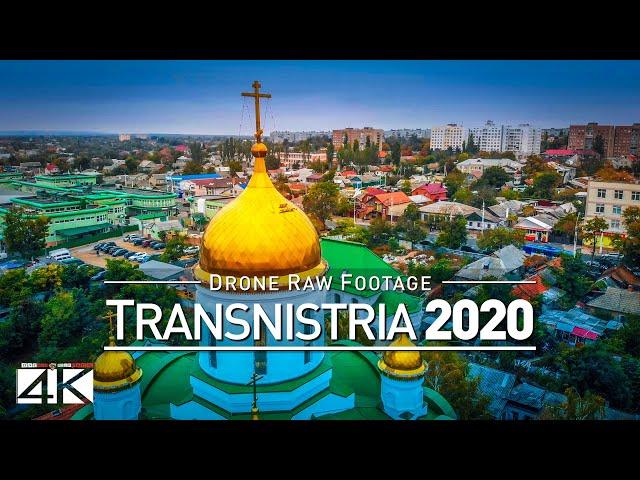 【4K】Drone RAW Footage | This is TRANSNISTRIA 2020 | Tiraspol | Moldova | UltraHD Stock Video