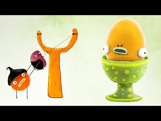 ЧУЧЕЛ #6. Злое яйцо и Angry Birds. Мультфильм CHUCHEL на канале Игрули TV