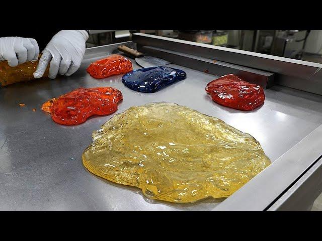 Delicate Handmade Candy Making in Korean Candy Factory