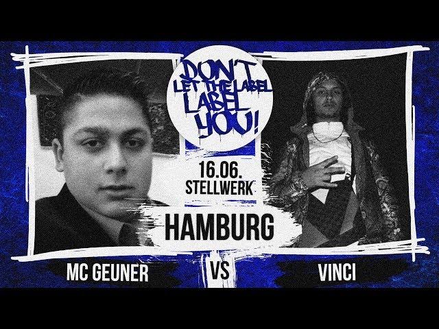 MC Geuner vs Vinci  // DLTLLY RapBattle (Hamburg) // 2018