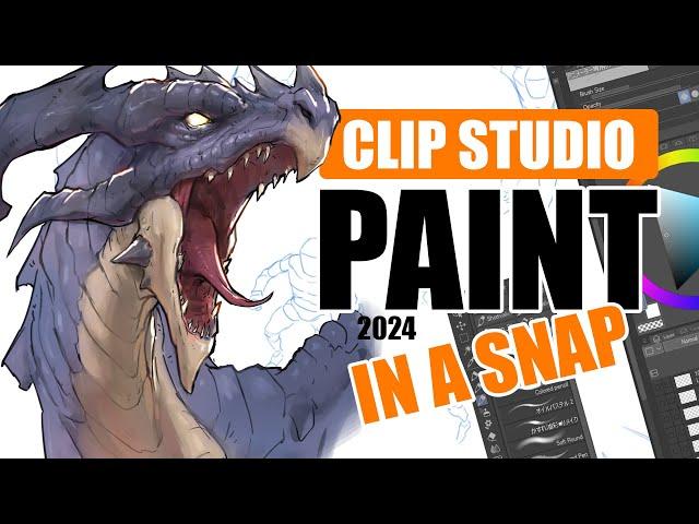 Clip Studio Paint Crash Course For BEGINNERS