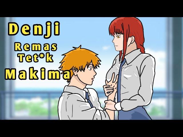 Denji Meremas Tet*k Makima - Animasi Sekolah