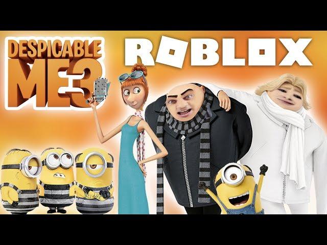 DESPICABLE ME 3 Roblox Adventure Obby - ESCAPE THE MINIONS!