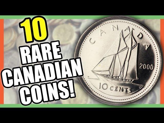 10 RARE CANADIAN COINS WORTH MONEY - VALUABLE CANADIAN COINS TO LOOK FOR!!