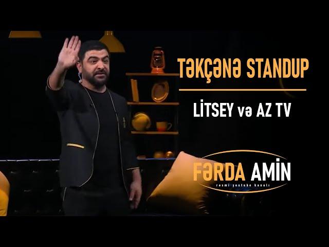 Fərda Amin — Litsey və AZ TV | TƏKÇƏNƏ (Stand Up)