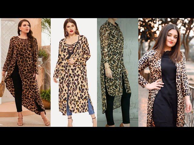 Tiger print dress design 2022 || Tiger print outfits