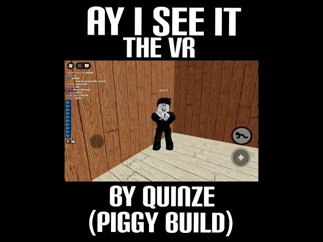 NO WAY I SEE IT THE VR!! #ROBLOX #PIGGY #VR