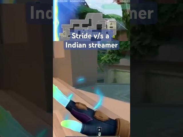 Stride v/s a streamet @fiercefury #valorant #neonmain #valorantclips