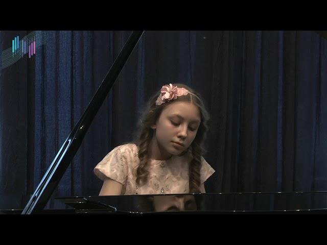 Lara Arbajter, 1st prize-"15th International competition of young pianists-Nis" 2018, Serbia