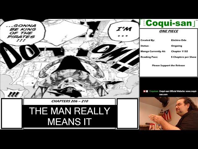 Writer Reads One Piece | Chapters 206 - 210 | Jumbo Size Edition!