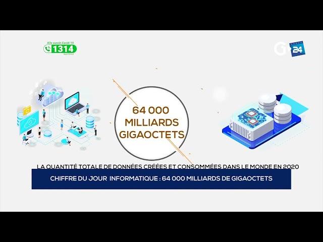 CHIFFRE DU JOUR - 64 000 MILLIARDS DE GIGAOCTETS