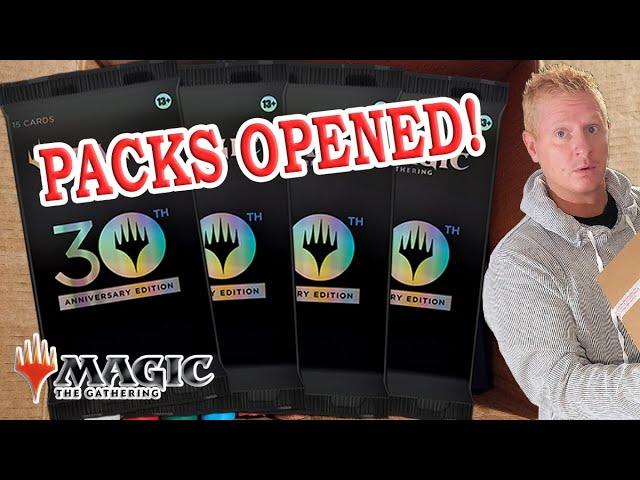 Magic the Gathering 30th Anniversary Edition Packs Opened Reaction