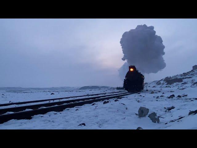 Sun Snow & Sub Zero Steam Trains in China 2020