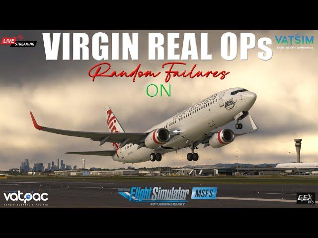 MSFS LIVE + Vatsim | TCAS RA ALERT - Required Action on Approach | PMDG 737-800 YBBN - YSSY