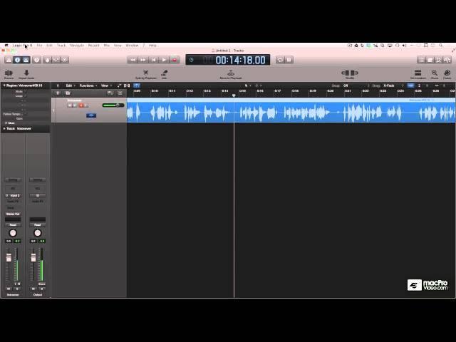 Logic Pro X 305: Voiceover Recording and Editing - 14. Marquee Tool