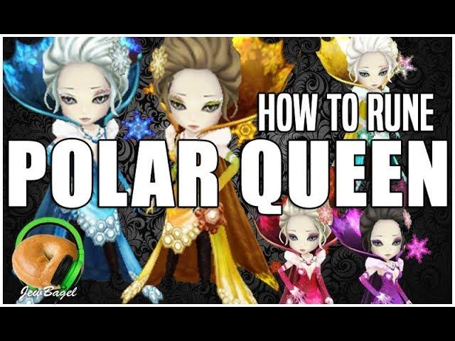 SUMMONERS WAR : How to Rune POLAR QUEEN (Brandia, Alicia, Tiana, Elenoa, Lydia)