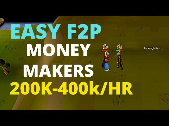 OSRS F2P Money Making Guide 2020 (Easy Money Methods)