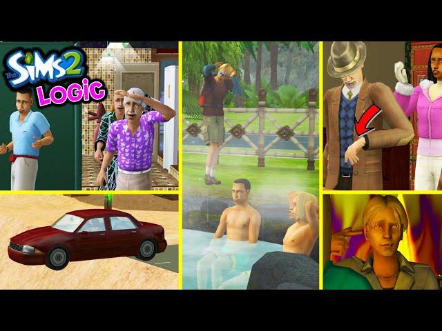 WEIRD Things Our Sims do... (The Sims 2 logic)