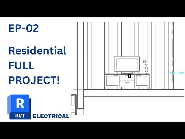 REVIT MEP FREE COURSE!! EP-02 - Let's Put in Receptacles! - Electrical Tutorial