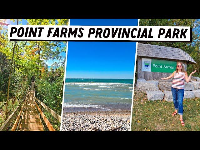 Camping at POINT FARMS Provincial Park | Ontario Parks Camping