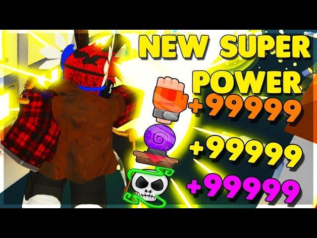 BRAND NEW SUPER POWER TRAINING SIMULATOR! (ROBLOX POWER SIMULATOR)