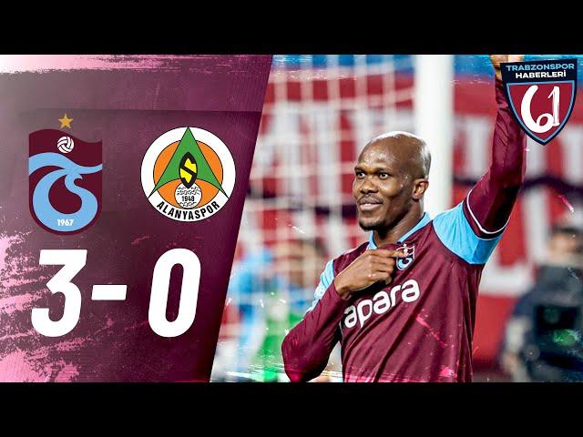 Trabzonspor 3-0 Alanyaspor | MAÇ ÖZETİ | Ziraat Türkiye Kupası A Grubu