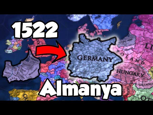 1522'DE ALMANYA KURMAK MÜMKÜN- Europa Universalis 4 King of Kings Teutonic Order