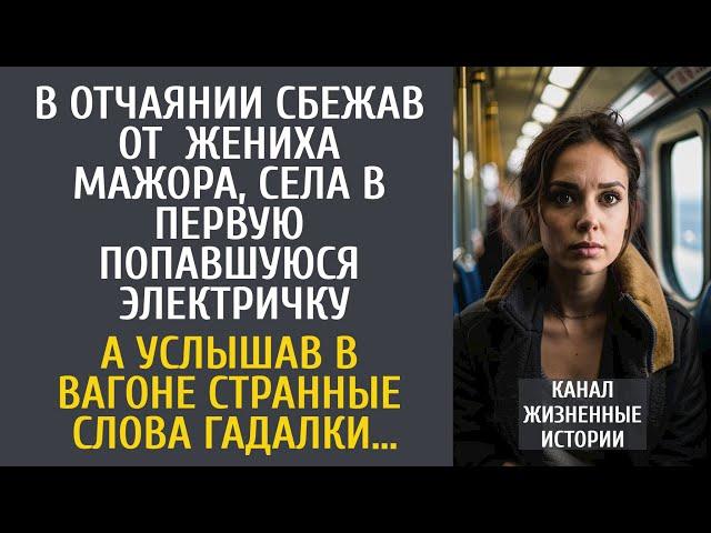 В отчаянии сбежав от мажора, села в первую попавшуюся электричку… А услышав странные слова гадалки…