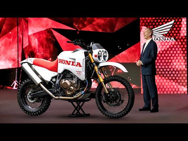 2025 NEW HONDA AFRICA TWIN RETRO DAKAR RACER LAUNCHED!!