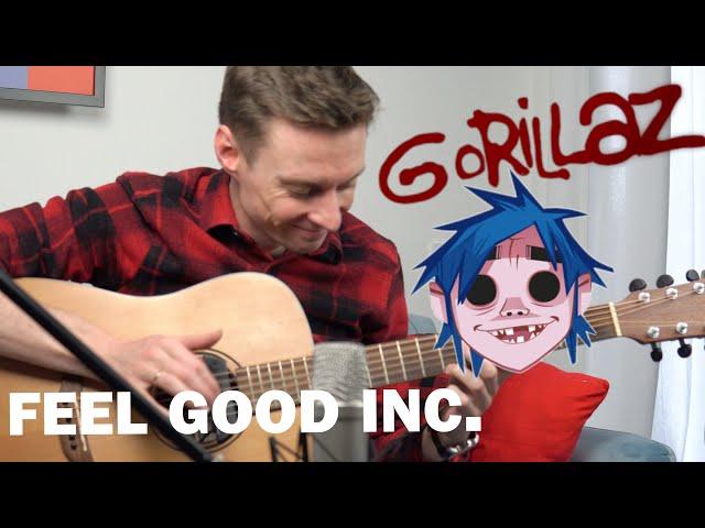 FEEL GOOD INC — GORILLAZ | fingerstyle guitar cover. Кавер на гитаре