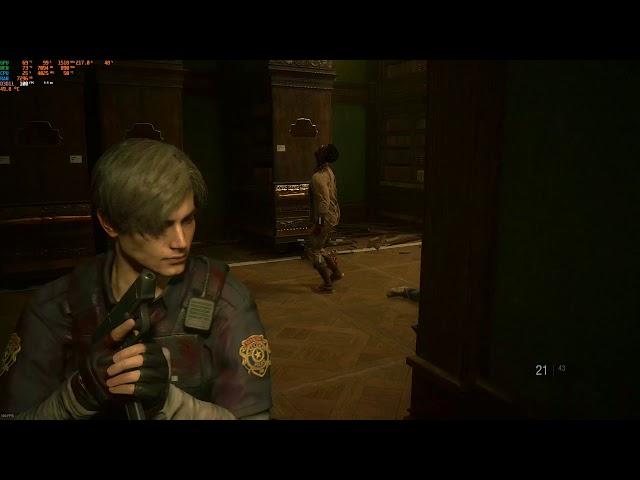 Resident Evil 2 remake AMD 2700X Vega 56 max settings 1440p