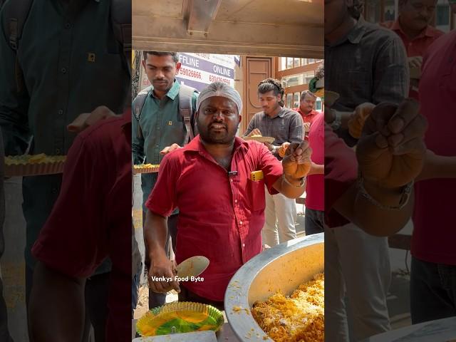 Unlimited Chicken Dum Biryani for ₹99/- in Hyderabad #shorts #streetfood #hyderabad