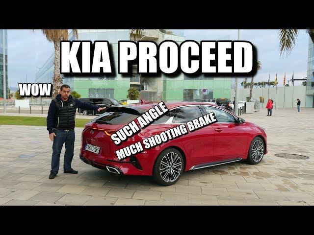 2019 KIA ProCeed Shooting Brake (not an estate! :-) ) (ENG) - First Test Drive and Review