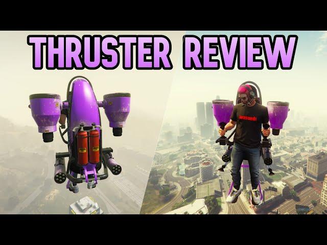 Gta 5 Thruster Review & Customization - Thruster How to Use Boost