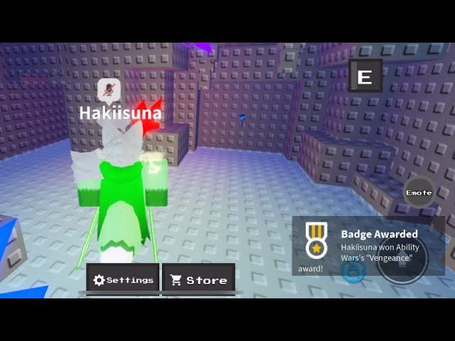 How to EASILY get "Vengeance" Badge | Ability Wars | Roblox