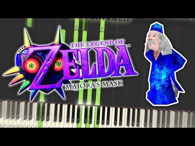 The Legend of Zelda Majora's Mask - Astral Observatory Theme Piano Tutorial Synthesia