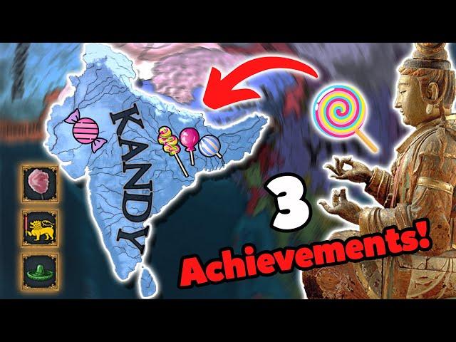 Buddha Forces India To Love Candy in EU4 | 3 Rare Achievements