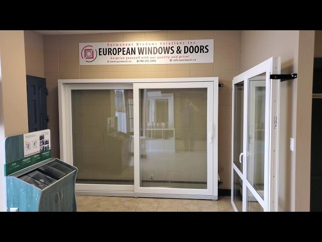 Permanent Windows Solutions Inc. Showroom.