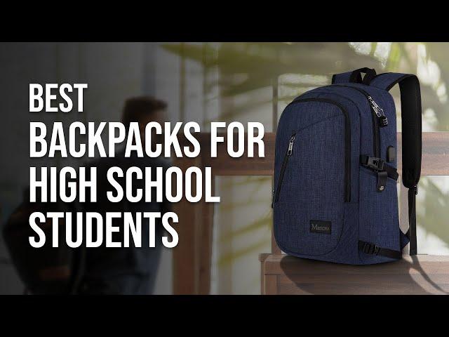 Best Backpack 2021-2024 For High School Students | Smart, Travel, Laptop, anti-theft